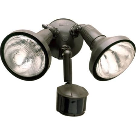 Cooper Lighting Cooper Lighting MS185R Bronze Motion Activated Regent Security Flood Light With Cover 765917